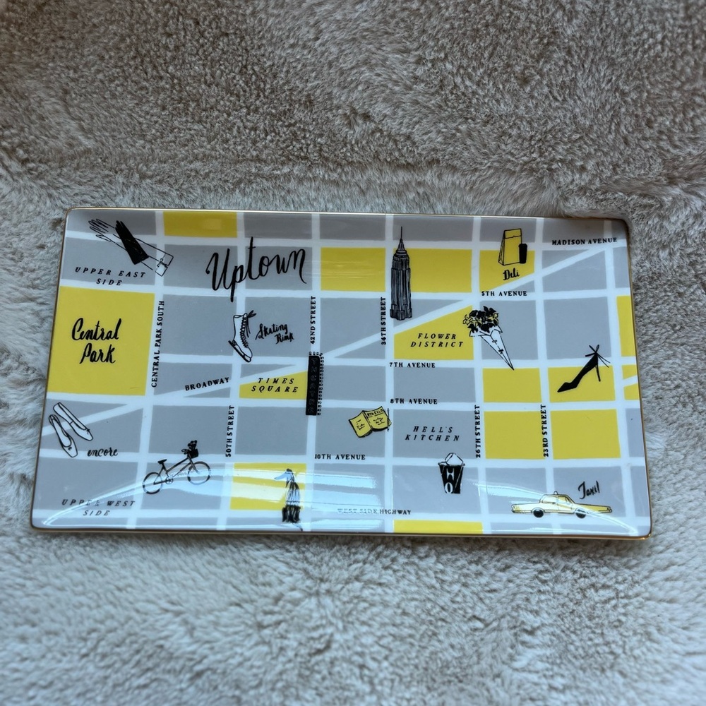 Kate Spade New York Uptown map tray